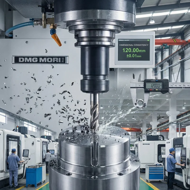 CNC machining process control