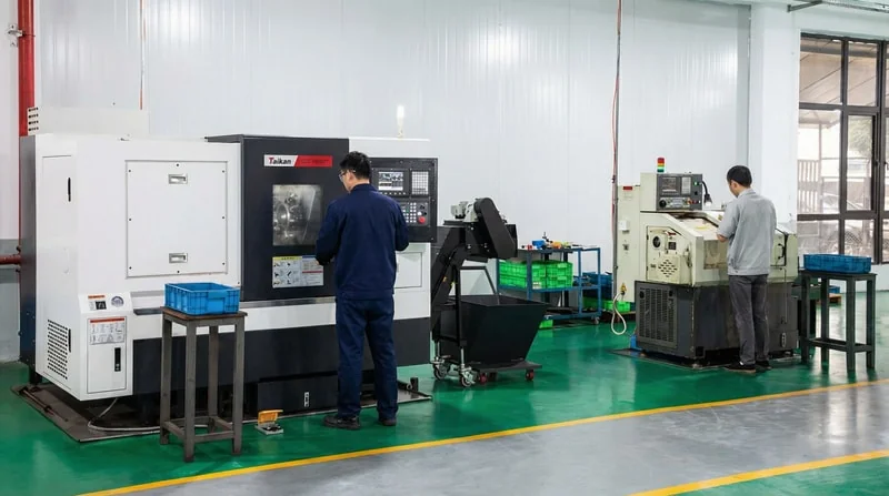 SandPro in-house shaft manufacturing facility in Ningbo, China