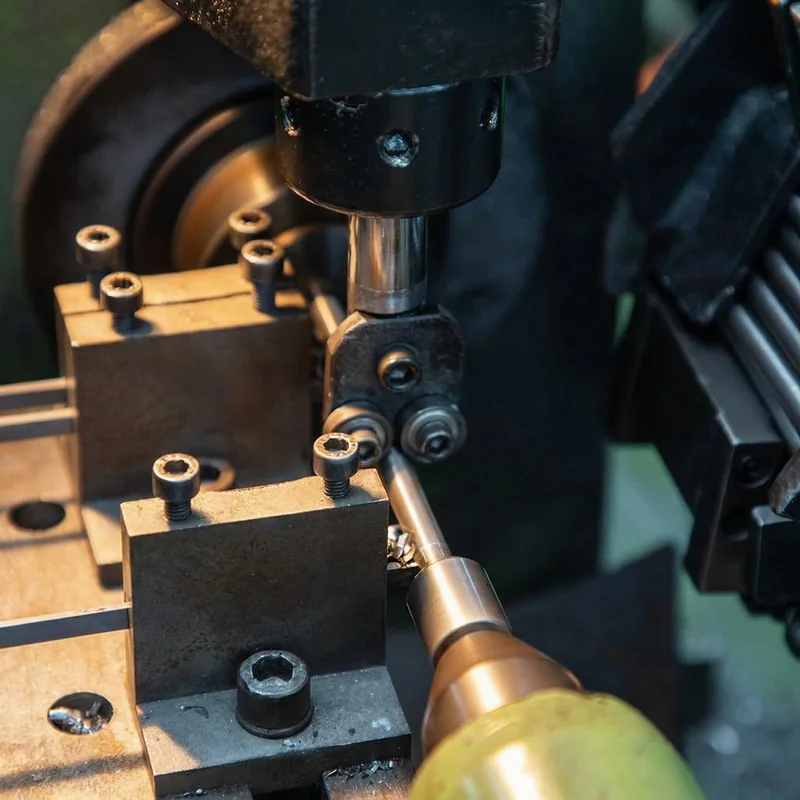 SandPro transmission shaft factory - manufacturing floor with CNC machines and production lines