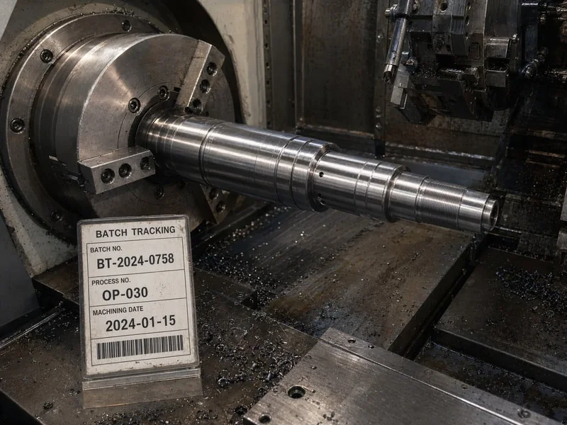 In-process quality control measurement