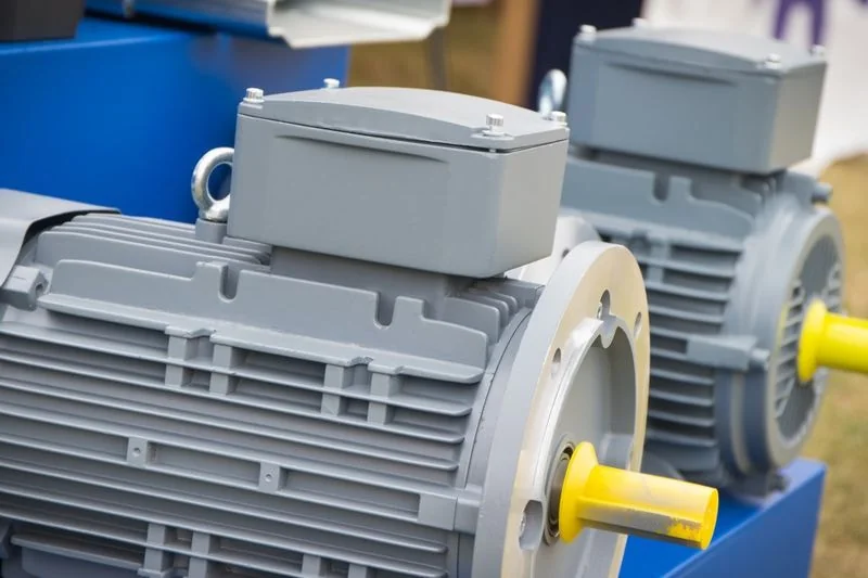 Electric motors for industrial equipment