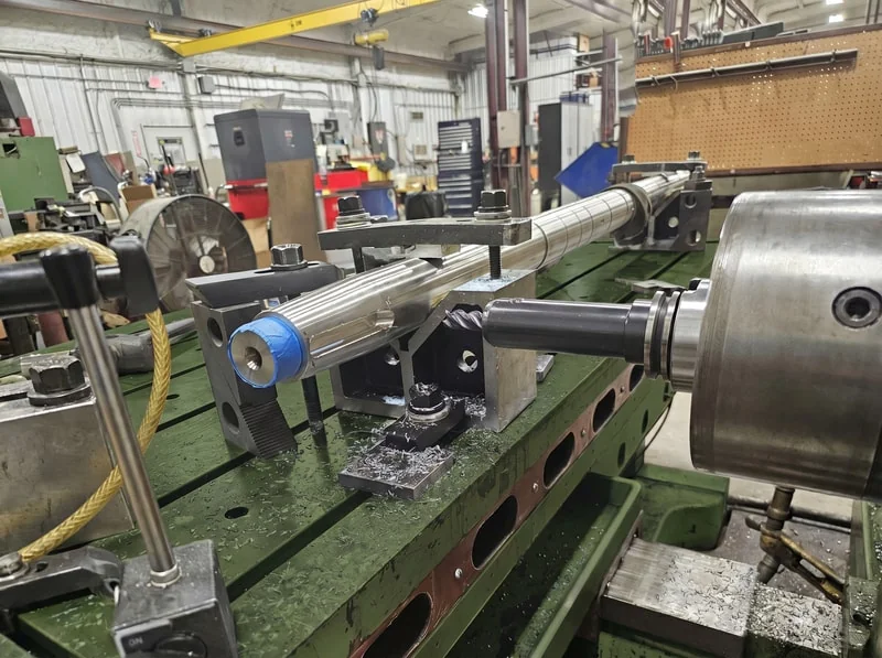 CNC lathe machining